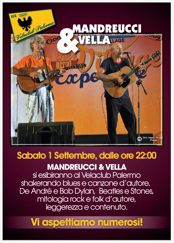 Serata di Musica dal vivo con Mandreucci & Vella